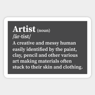 Definition of an artist Magnet